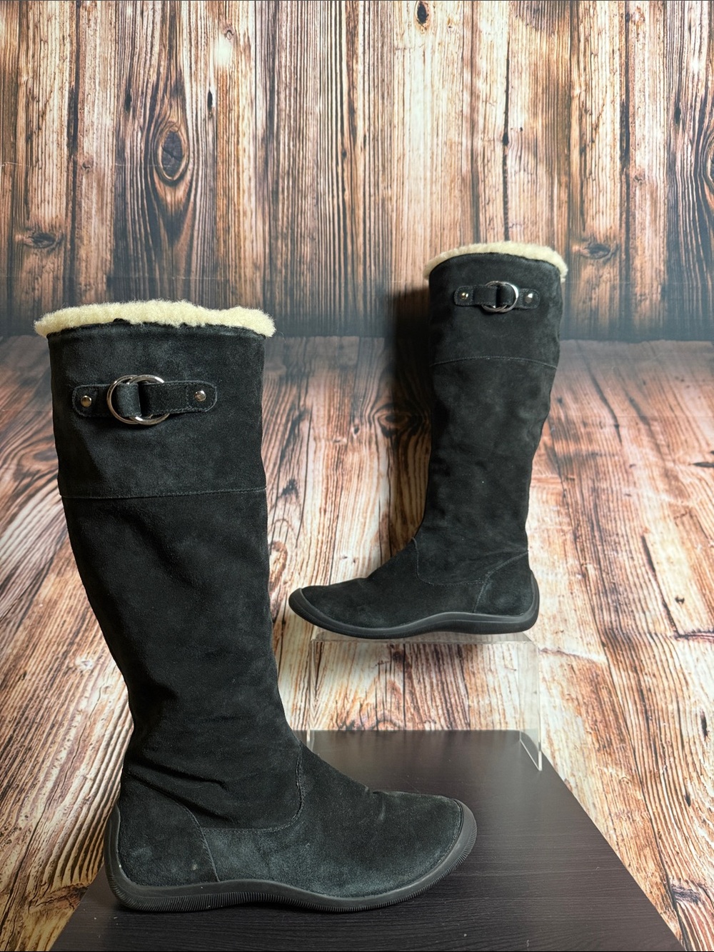 Cole Haan Knee High Suede Boots Womens Sz 7B